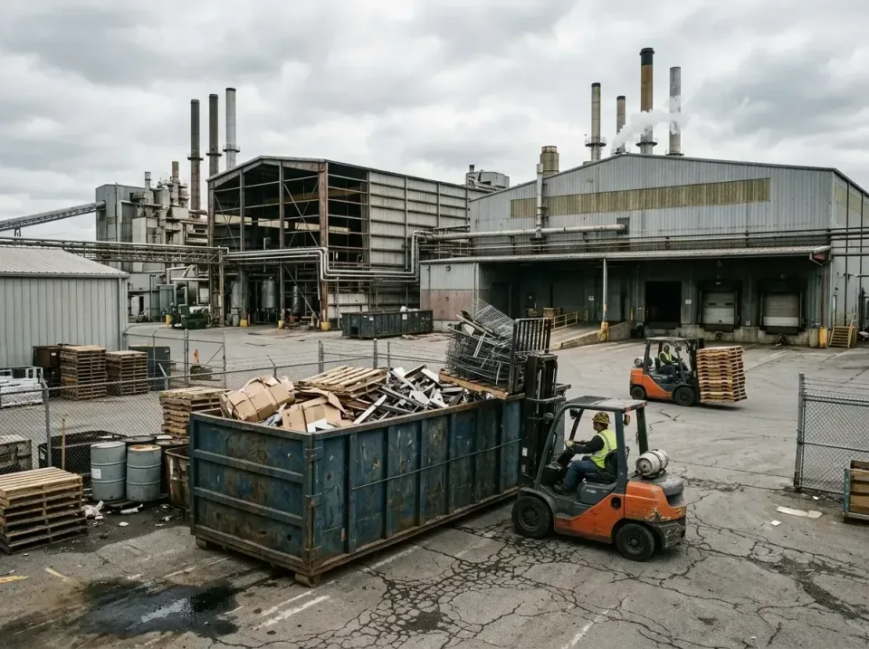 industrial-factory-scrap-conta-003 — frequently asked questions, Cheap Roll-off Dumpster Rentals in Boscobel, WI